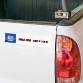 OBAMA MOTORS BUMPERSTICKER (Op Truck)