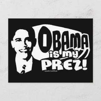 Obama My Prez Post-kaarten Briefkaart