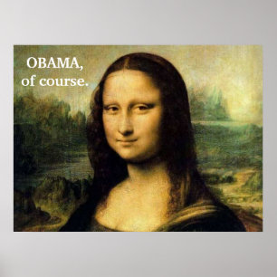 OBAMA natuurlijk. Poster