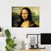 OBAMA natuurlijk. Poster (Thuiskantoor)