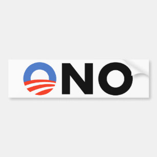 Obama No Bama Nobama Oh No Obama Bumpersticker