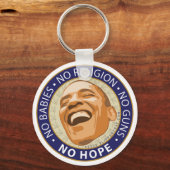 Obama "No Hope"-Sleutelhanger Sleutelhanger (Voorkant)