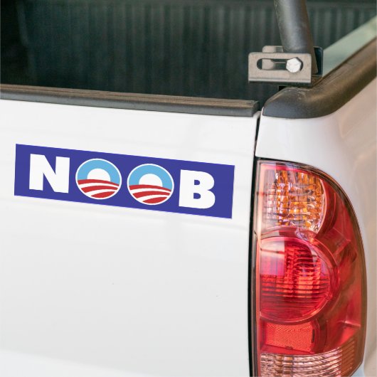 Obama Noob Bumpersticker (Op Truck)