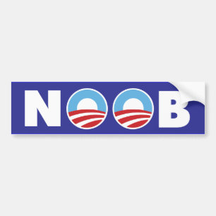 Obama Noob Bumpersticker