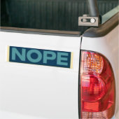 Obama Nope Bumpersticker (Op Truck)