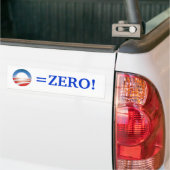 Obama=nul! Bumpersticker (Op Truck)