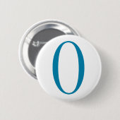 Obama O Blue - Button (Voorkant /achterkant)