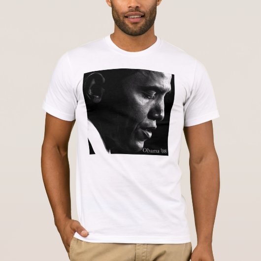 Obama, Obama'08 T-shirt (Voorkant)