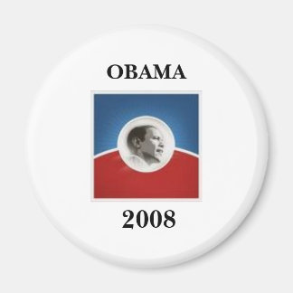 Obama, OBAMA, 2008 Magneet