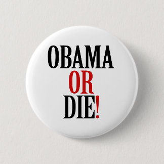 Obama of Die Ronde Button 5,7 Cm