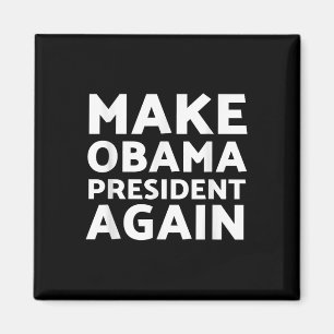 Obama opnieuw President President Barack Obama Magneet