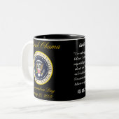 Obama, oui - Inauguration Mug (Devant gauche)