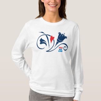 Obama - oui nous pouvons, long T-shirt de douille,