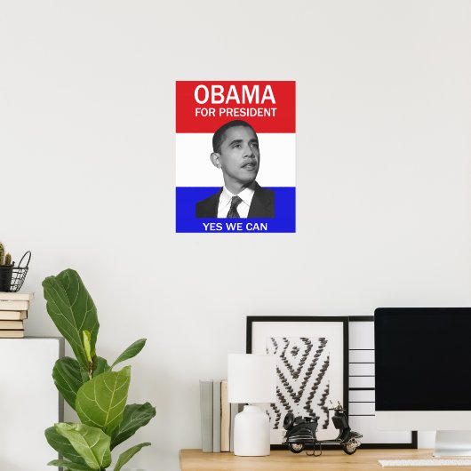 obama oui on peut poster (Bureau à domicile)
