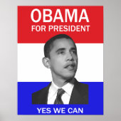obama oui on peut poster (Devant)