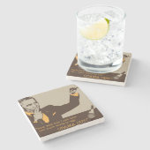 "Obama Out" Marble Onderzetter (Zijkant)