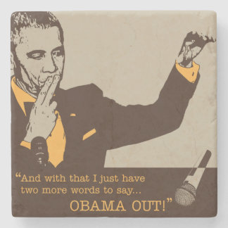 "Obama Out" Marble Onderzetter