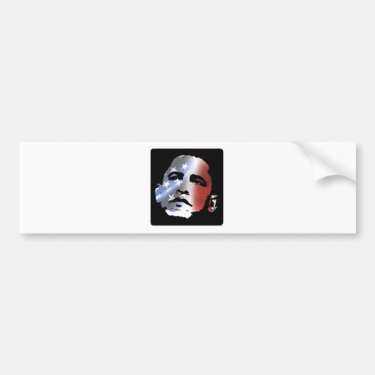 Obama Patriot Bumpersticker (Voorkant)