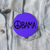 Obama Peace Button (In situ)