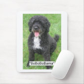 Obama Pet/Portugese waterhond Muismat (Met muis)