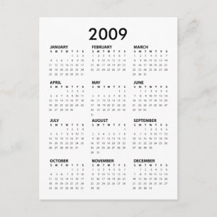 Obama Pocket Calendar - inauguratie toespraak Briefkaart
