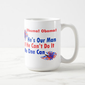 Obama Pom Poms Cheer Koffiemok