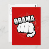 Obama-pomp Briefkaart (Voorkant / Achterkant)