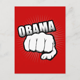 Obama-pomp Briefkaart