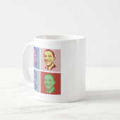 OBAMA POP ART. -.png Koffiemok (Voorkant links)