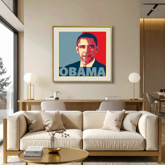 OBAMA POP ART POSTER