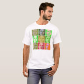 Obama Pop Art Style T-shirt (Voorkant volledig)