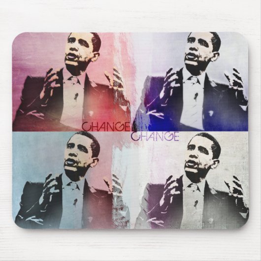 Obama_popArt2 Muismat (Voorkant)