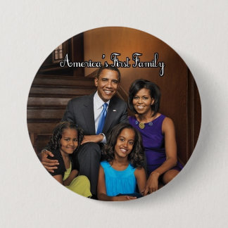 OBAMA-PORTRAIT 2012 RONDE BUTTON 7,6 CM