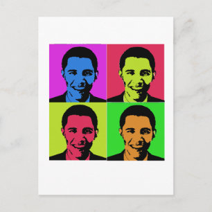 Obama Portrait Briefkaart