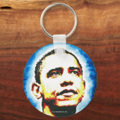 Obama Portrait Sleutelhanger (Voorkant)