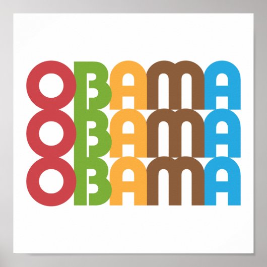 OBAMA POSTER (Voorkant)