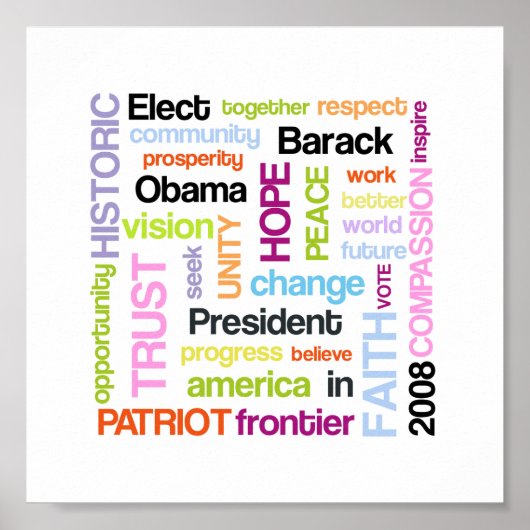 Obama Poster (Voorkant)