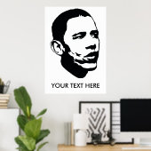 Obama  Poster (Thuiskantoor)