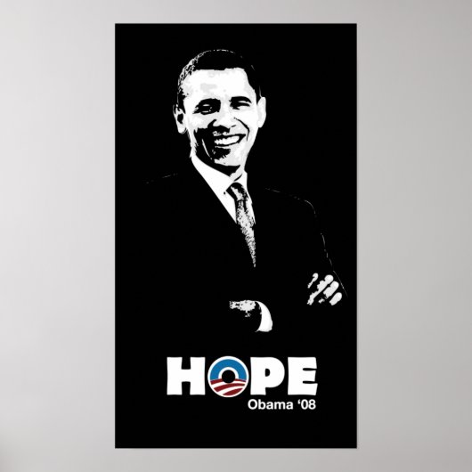 Obama : Poster de l'espoir par Budi (Devant)