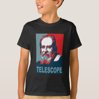 Obama Poster - Galileo-telescoop T-shirt