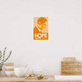 Obama - Poster Hope Orange (Cuisine)