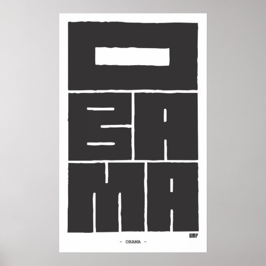 OBAMA-POSTER POSTER (Voorkant)