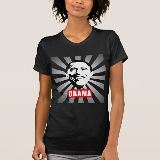 Obama Poster T-shirt (Voorkant)