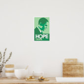 Obama - Poster vert Hope (Cuisine)