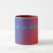 Obama pour la tasse de l'Amérique (Centre)