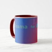 Obama pour la tasse de l'Amérique (Devant gauche)