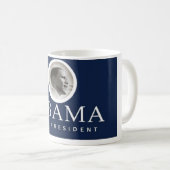 Obama pour le Président Mug (Devant droit)