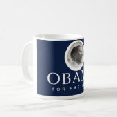 Obama pour le Président Mug (Devant gauche)
