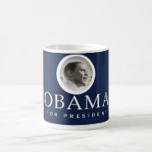Obama pour le Président Mug (Centre)