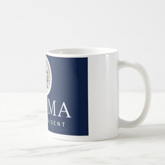 Obama pour le Président Mug (Droite)